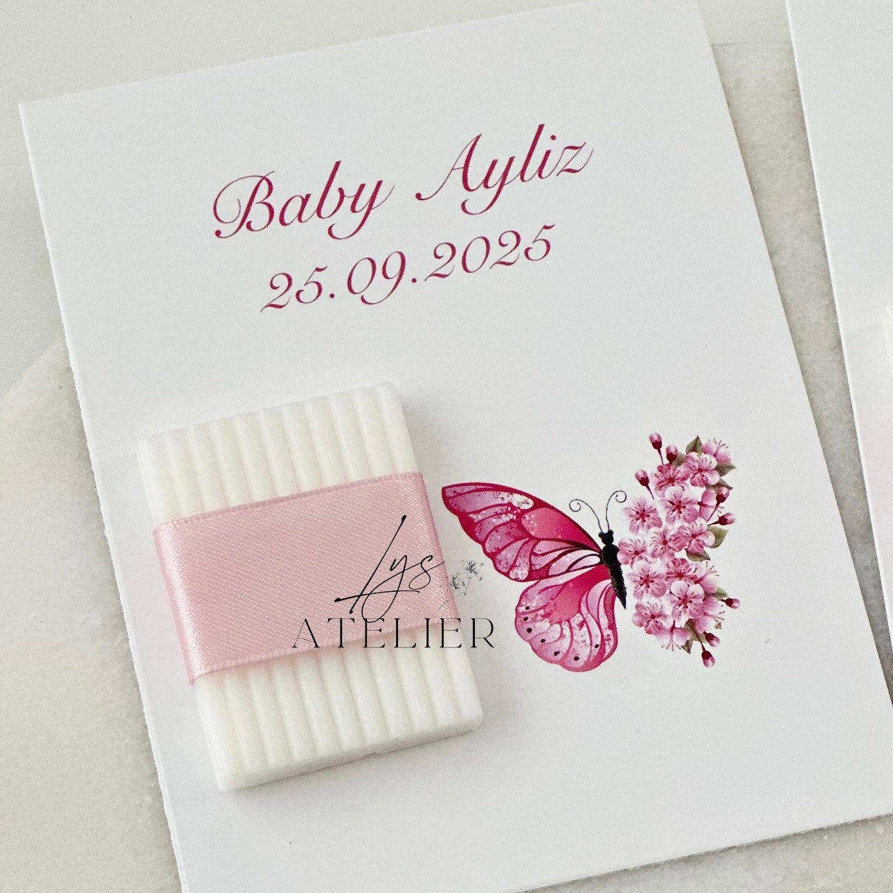 Carte de savon - figurine