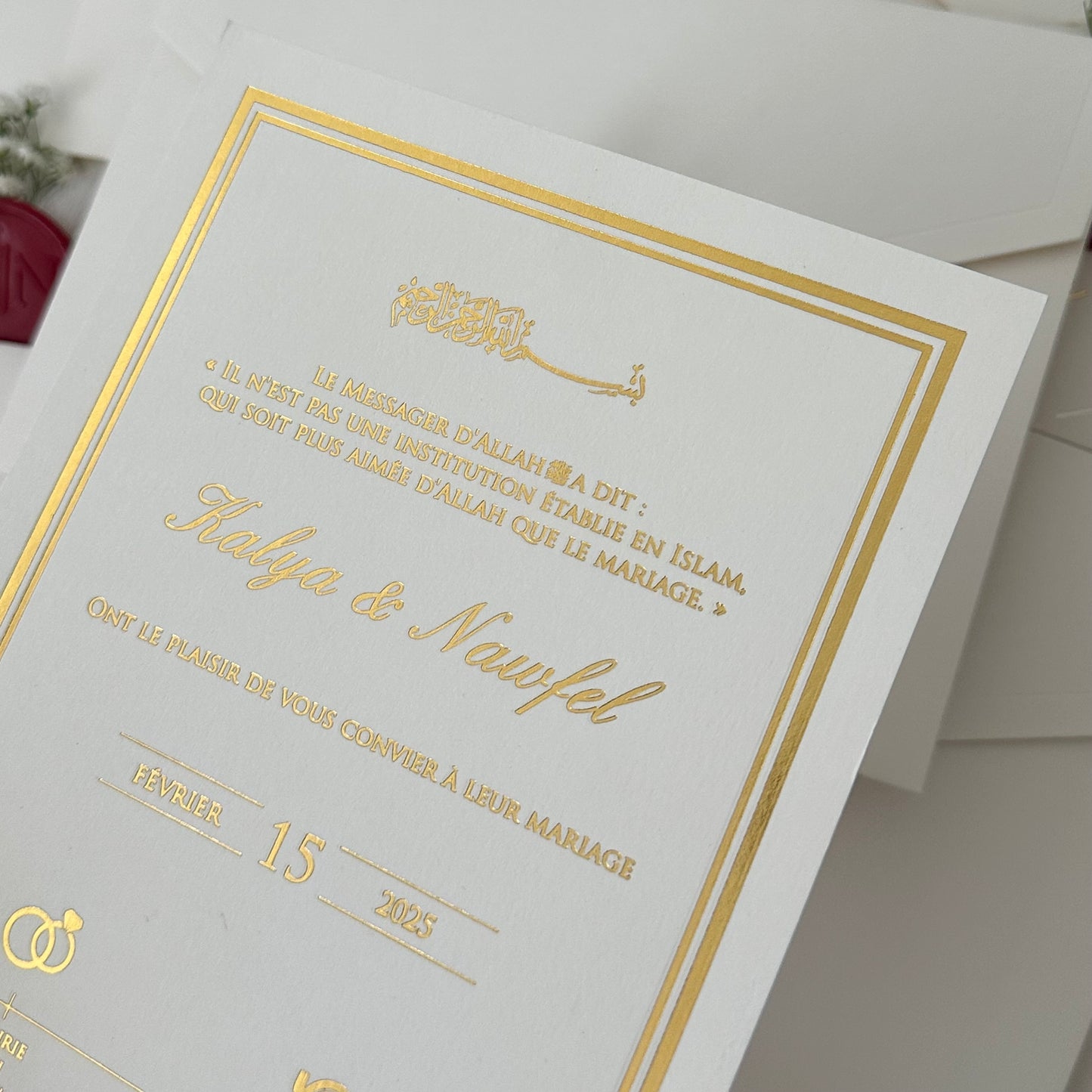 Faire-part « Signature »