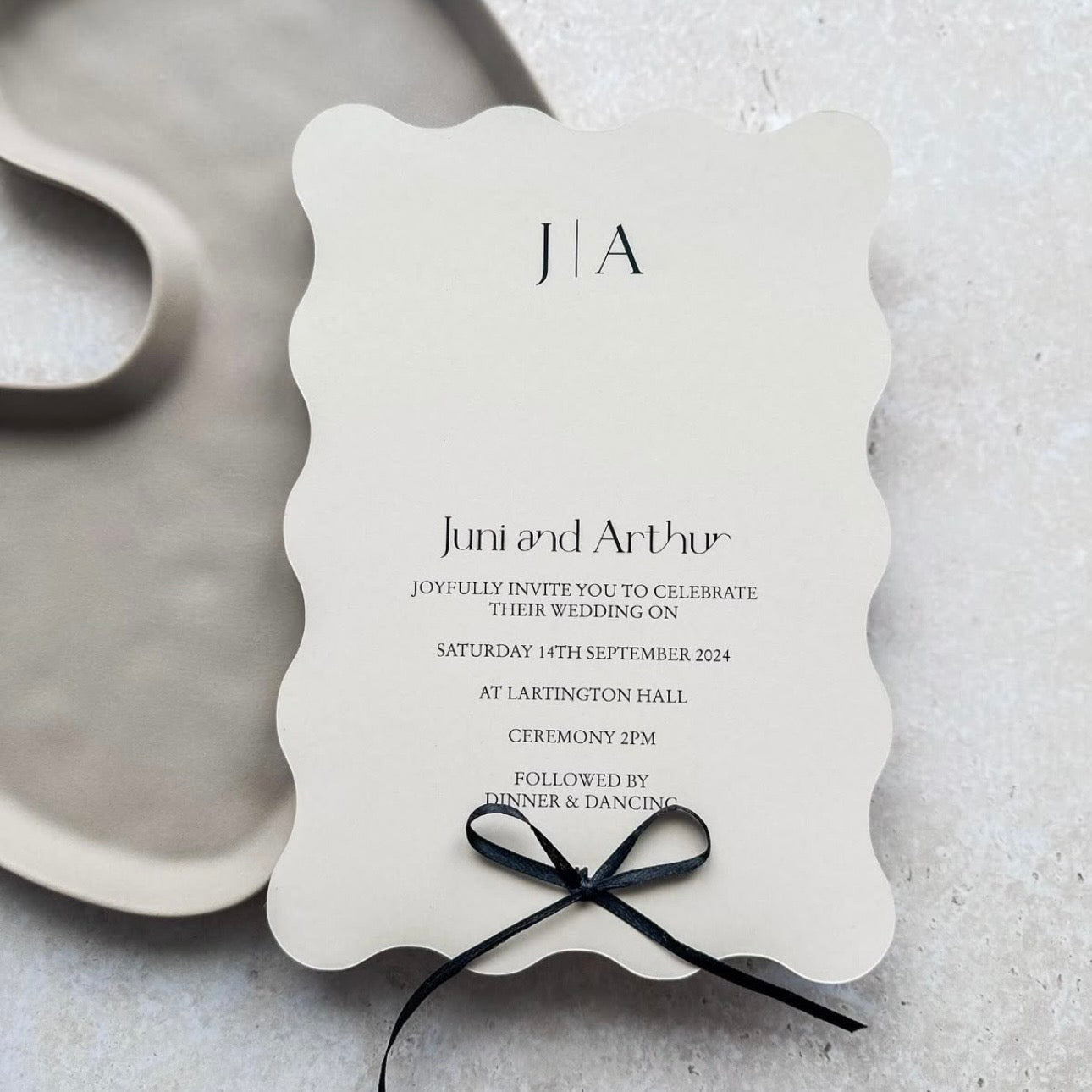 Carte de bienvenue / remerciement personnalisée – Welcome Card mariage