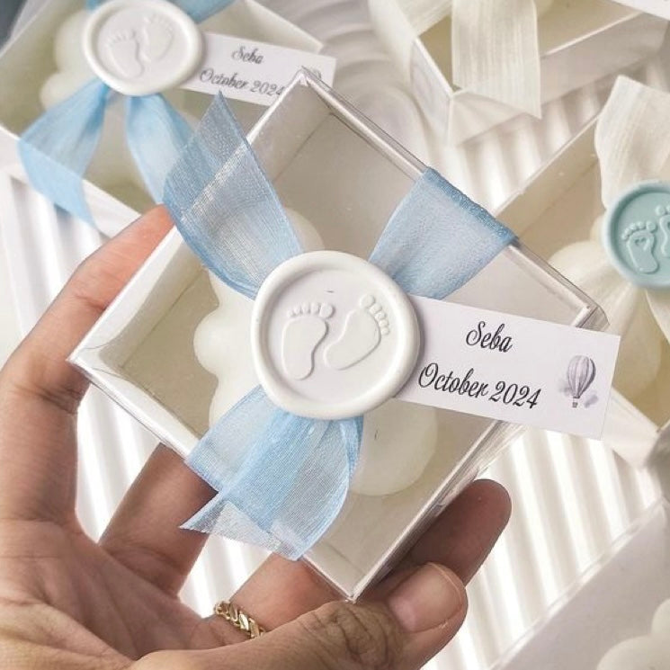 Bougie personnalisée « nuage »
