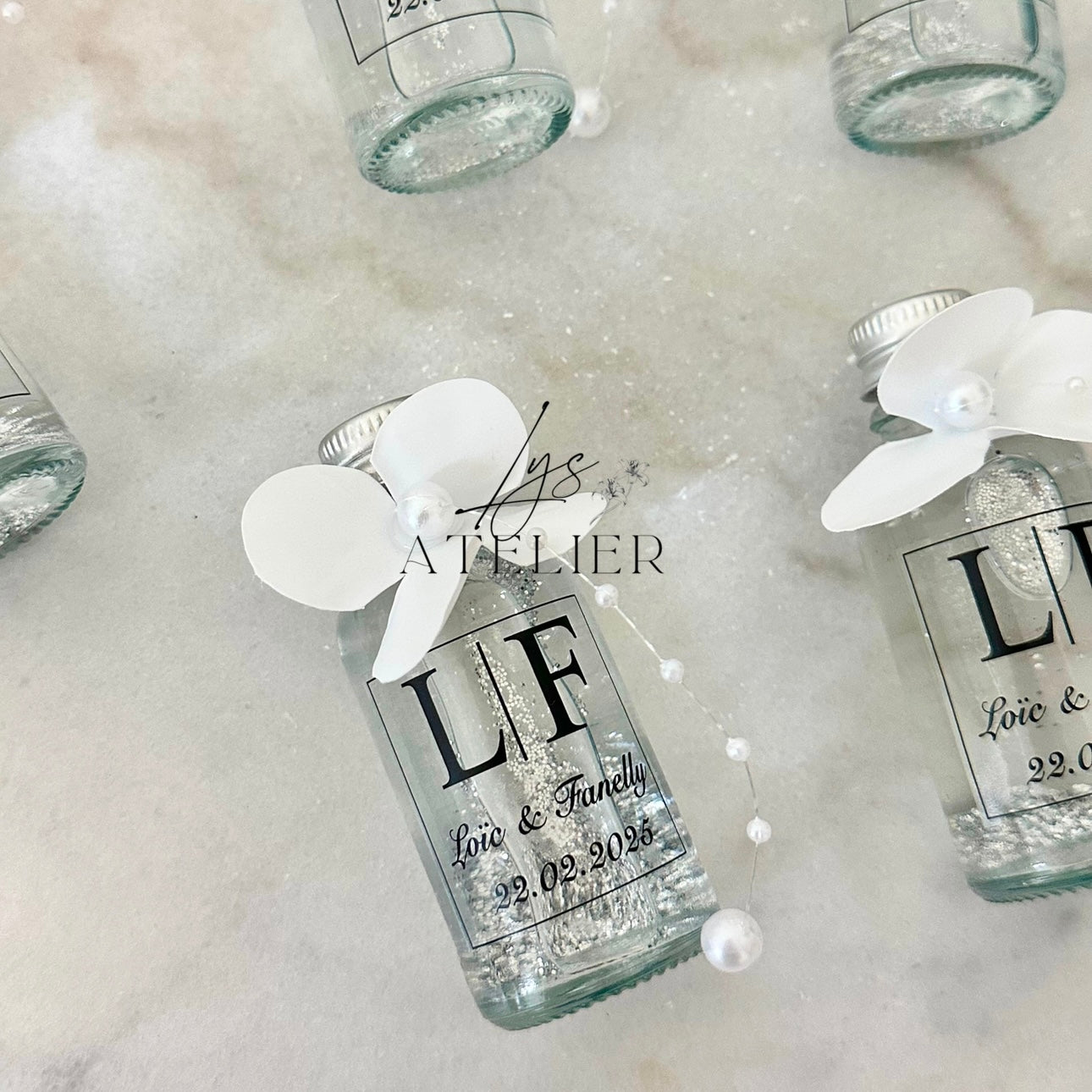 Fiole d’eau de rose « orchidée »