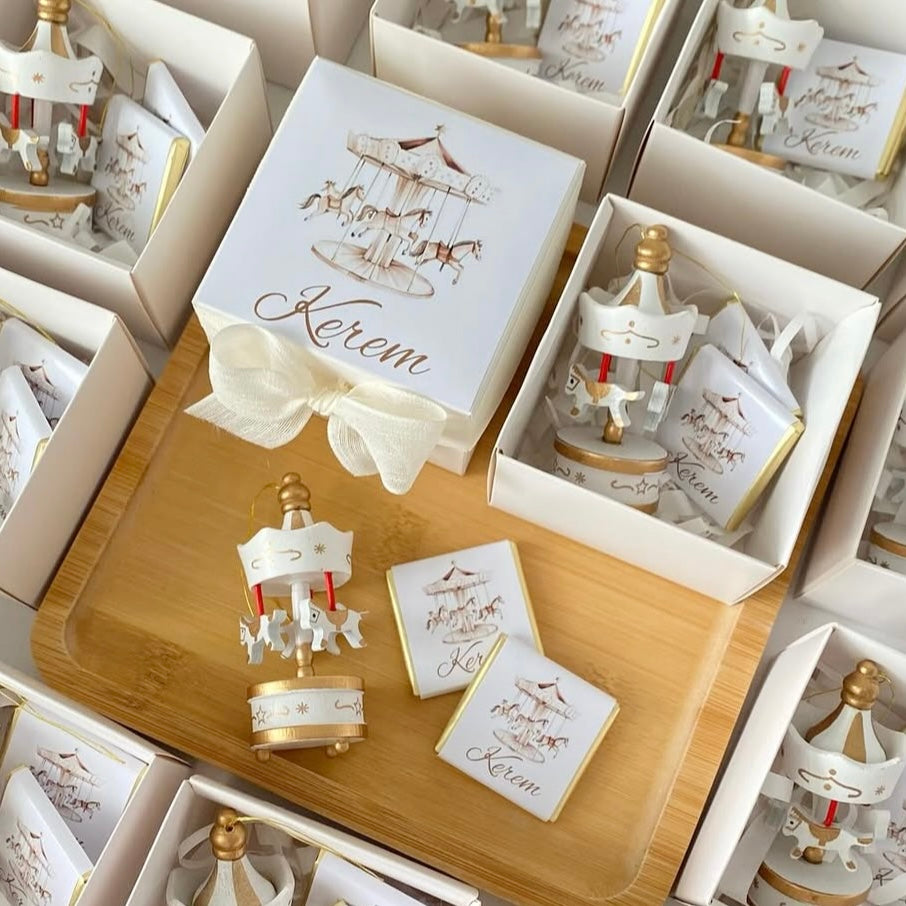 Coffret carrousel + 2 chocolats