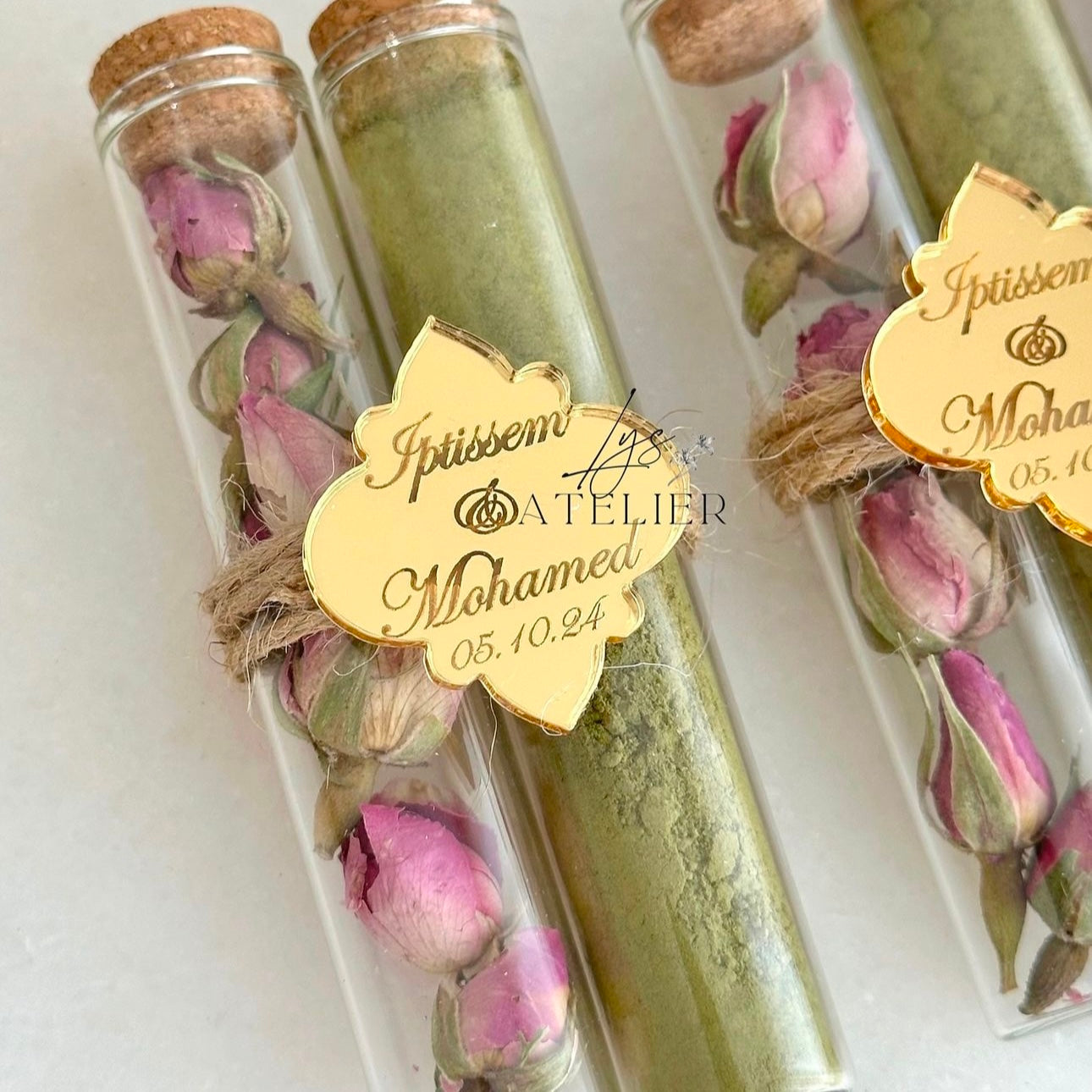 Duo henné + boutons de rose