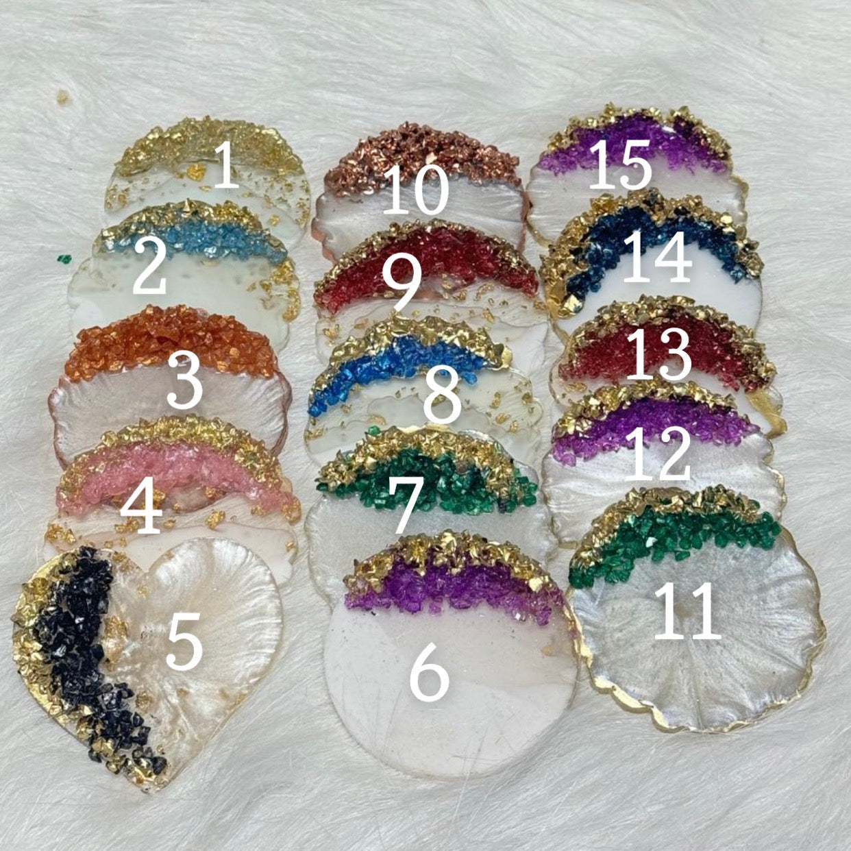 Magnet epoxy strass