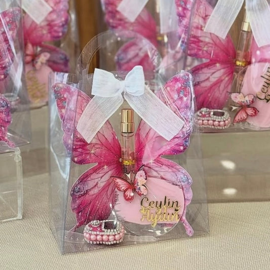 Sac papillon prêt à offrir - 3 cadeaux