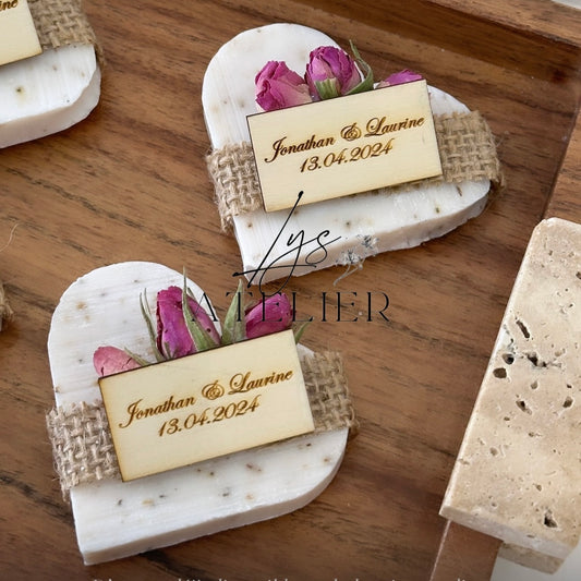 Savon « cœur » en boîte