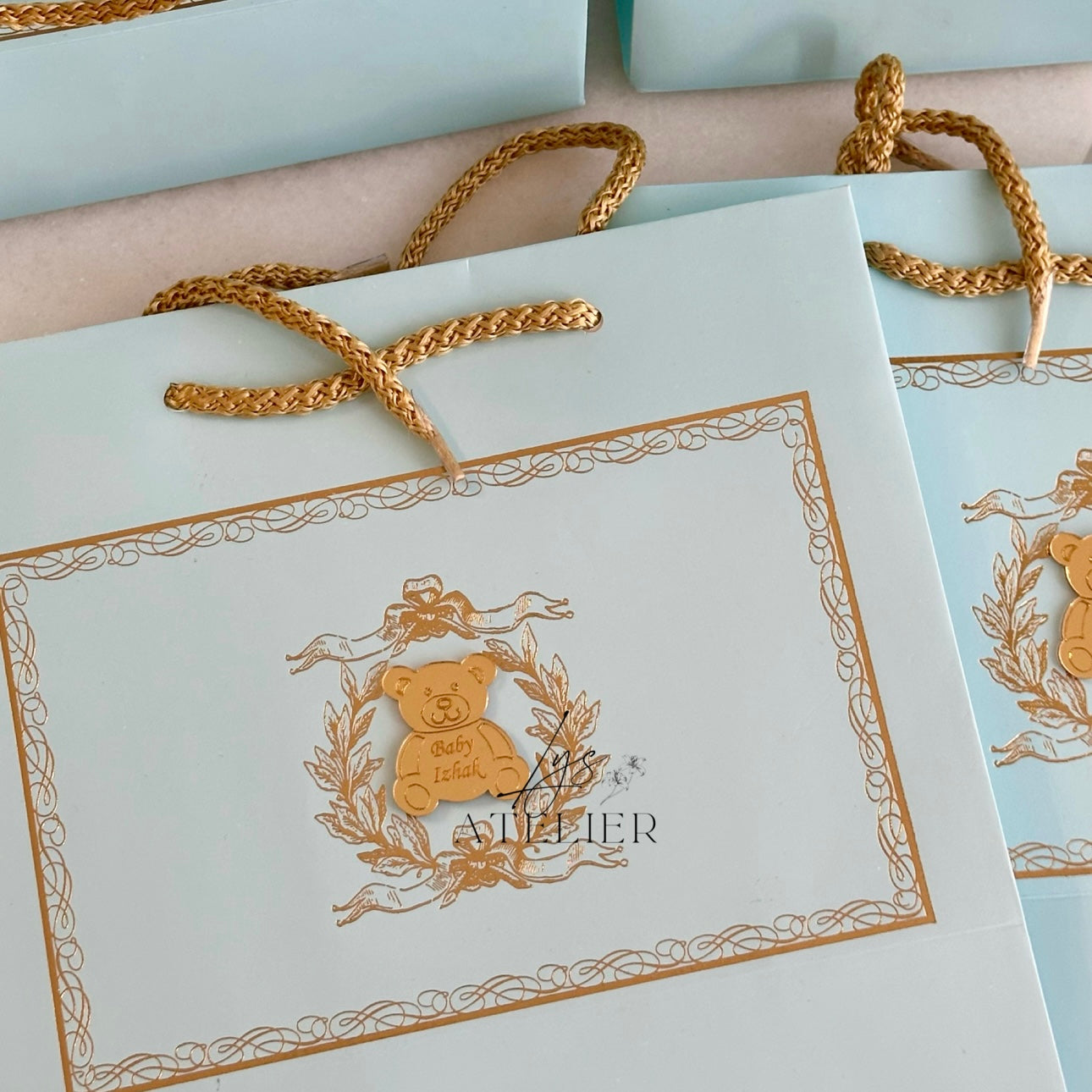 Sac personnalisé « ourson »