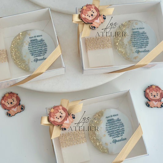 Coffret epoxy + savon - bébé